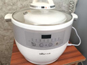 小熊（Bear）電燉鍋電燉盅隔水燉鍋4.5升5-6人用 白瓷膽耐高溫不串味 雙模保溫 煲湯鍋家用蒸煮一體DDZ-B45B2 一盅五膽|雙保溫模式|免看管 4.5L 曬單實(shí)拍圖