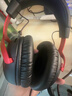 極度未知（HYPERX）颶風(fēng)2颶風(fēng)3 頭戴式電競游戲降噪耳機筆記本電腦fps吃雞csgo三角洲行動(dòng) 颶風(fēng)3-黑紅 DTS空間音效 電競游戲耳機 曬單實(shí)拍圖
