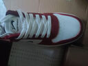 貴人鳥(niǎo)男鞋板鞋新款情侶男士休閑鞋子厚底運動(dòng)鞋 白/紅 44 曬單實(shí)拍圖