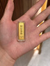 曼舒愛(ài)足金999黃金財富投資金條收藏送禮理財金塊磚 財富金條5克 曬單實(shí)拍圖