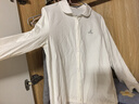NAOTIEA意大利小帆船翻領(lǐng)長(cháng)袖POLO開(kāi)衫女2025秋冬新款品牌打底內搭上衣 白色 XL （建議115-130斤） 曬單實(shí)拍圖