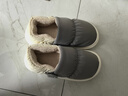 比格加大碼棉拖鞋男款加厚全包跟4849居家室內棉鞋外穿保暖50 灰色46-47 曬單實(shí)拍圖