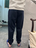 班尼路（Baleno）基礎款純色百搭男士休閑褲子秋季重磅針織透氣時(shí)尚潮流男生長(cháng)褲潮 曬單實(shí)拍圖