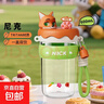 迪士尼吸管杯子學(xué)生兒童水杯女士夏季Tritan塑料杯瘋狂動(dòng)物城 600mL尼克 曬單實(shí)拍圖