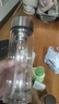 富光玻璃杯雙層 帶茶隔大容量隔熱茶杯高檔商務(wù)泡茶車(chē)載水杯透明杯子 曬單實(shí)拍圖