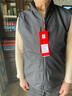 貓人馬甲男秋冬搖粒絨外套立領(lǐng)坎肩無(wú)袖休閑男裝背心 黑色 XL 曬單實(shí)拍圖