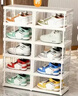愛(ài)麗思（IRIS）鞋盒收納盒鞋子透明鞋柜防塵防潮鞋架加厚盲盒手辦展示盒 2列5層 曬單實(shí)拍圖