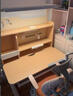 龍承匠人兒童學(xué)習桌椅套裝J120實(shí)木可升降寫(xiě)字書(shū)桌中小學(xué)生6-18歲課桌椅子 1米實(shí)木桌+光譜大路燈+追背椅咖 贈學(xué)習大禮包 曬單實(shí)拍圖
