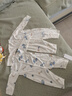 春秋款嬰兒連體衣0-2歲A類(lèi)無(wú)骨100%純棉寶寶哈衣爬服新生兒衣服 藍鯨魚(yú)+粉小鳥(niǎo) 73cm （15-18斤） 曬單實(shí)拍圖