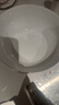 京東京造 碗 湯面碗陶瓷沙拉碗家用特大號超大容量 14英寸雙耳碗米白色*1 曬單實(shí)拍圖