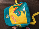 艾欣兒 兒童幼兒園小班書(shū)包女生男孩大中班可愛(ài)通動(dòng)漫護脊小書(shū)包背包 綠色配黃色大恐龍圖 曬單實(shí)拍圖