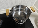 拜格（bayco）不銹鋼湯鍋食品接觸級加厚可蒸鍋煲燉湯鍋煮鍋26CM BG48007 曬單實(shí)拍圖
