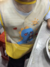 9i9寶寶吃飯罩衣無(wú)袖圍兜防水防臟防濺衣畫(huà)畫(huà)衣2個(gè)裝A459 曬單實(shí)拍圖