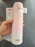 膳魔師（THERMOS）保溫杯316L不銹鋼大容量水杯兒童男女情侶杯子生日新年禮物團購 初桃粉 500ml 曬單實(shí)拍圖