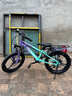 飛鴿兒童自行車(chē)6-12-18歲青少年山地車(chē)男女孩學(xué)生單車(chē)青紫20寸變速體 曬單實(shí)拍圖