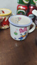 迪士尼正版兒童卡通防摔高顏值水杯正版咖啡杯牛奶杯家用陶瓷杯 尼克茗月杯 曬單實(shí)拍圖