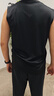 安踏（ANTA）吸濕速干運動(dòng)健身背心男冰絲涼感透氣坎肩夏季馬拉松跑步無(wú)袖T恤 【升級版吸濕速干】基礎黑-3 2XL (185) 建議160-170斤 曬單實(shí)拍圖