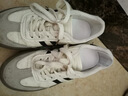 【熱風(fēng)同款】爆款增高復古厚底德訓鞋透氣百搭小白鞋休閑運動(dòng)鞋 米白色 37 曬單實(shí)拍圖