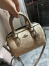 蔻馳（COACH）【品牌直供】女士ROWAN手提單肩斜挎波士頓包CW330女神節禮物 曬單實(shí)拍圖