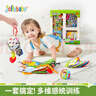 jollybaby 寶寶布書(shū)早教益智嬰兒互動(dòng)玩具禮盒0-1歲滿(mǎn)月禮 新生兒訓練套裝 曬單實(shí)拍圖