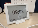 閃點(diǎn) 多功能智能時(shí)間管理器 日歷臺歷清單計劃待辦提醒電子Wifi時(shí)間鐘溫濕度桌面鬧鐘備忘錄日程規劃 【白色暢享版】1臺「智能時(shí)間管理器」 曬單實(shí)拍圖