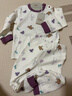 nest designs兒童睡衣套裝男女童寶寶居家服春夏長(cháng)袖長(cháng)褲套裝 【純棉款】好夢(mèng)熊 80 cm（建議身高73-82cm） 曬單實(shí)拍圖
