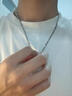 戚小米不掉色鈦鋼項鏈男潮嘻哈鎖骨鏈簡(jiǎn)約百搭男士吊墜男生鏈子衣服掛墜 莫比烏斯項鏈【鏈長(cháng)55cm】 曬單實(shí)拍圖