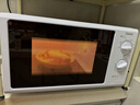 格蘭仕（Galanz）微波爐烤箱一體機家用微波爐23升大容量微波爐平板式機械式旋鈕老人用簡(jiǎn)單光波爐 G70F23P-G5(W0) 曬單實(shí)拍圖