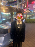 男童亮片西裝套裝兒童主持人禮服鋼琴花童亮閃閃舞臺正裝藍色西服 藏青圓亮片7西裝襯衫+褲子馬甲+藍胸花+藏青色寶石領(lǐng)花 140 包含（黑紅雙色領(lǐng)結） 曬單實(shí)拍圖