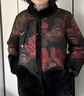 俞兆林（YUZHAOLIN）媽媽冬季外套奶奶仿皮草女士外套加絨加厚中老年人棉服老太太衣服 曬單實(shí)拍圖