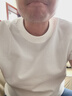 拇指白小T【防激凸】26春夏季新款棉短袖男士T恤80支0點(diǎn)T打底衫 皓白 L 曬單實(shí)拍圖