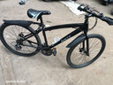 麥希自行車(chē)山地車(chē)雙碟剎男女學(xué)生成年人青少年通勤車(chē)變速公路單車(chē) 森林狼硬叉輻條輪黑色 26寸21速 曬單實(shí)拍圖