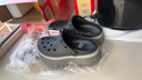 卡駱馳（CROCS）經(jīng)典堆堆洞洞鞋|211355 黑色-001 36/37(220mm) 曬單實(shí)拍圖