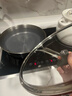 蘇泊爾（SUPOR）平底鍋純鈦煎鍋無(wú)涂層不粘鍋28cm牛排煎鍋電磁爐燃氣炒菜鍋CJ28T1 曬單實(shí)拍圖