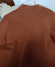 布先生熱膽小高領(lǐng)加厚長(cháng)袖打底白色T恤男春秋純色打底衫上衣KT01878 【小高領(lǐng)】暖焦糖 XL /180 曬單實(shí)拍圖