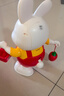 Murcia遙控電動(dòng)跳舞的小福兔子練習抬頭訓練嬰兒玩具0-6個(gè)月兒童節禮物 曬單實(shí)拍圖
