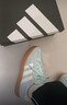 adidas「T頭鞋」BARREDA板鞋德訓鞋男女阿迪達斯輕運動(dòng) 薄荷綠/漢玉白/樹(shù)脂黃   38 曬單實(shí)拍圖