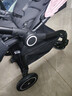 朗納鉑（land leopard）老虎Pro嬰兒推車(chē)嬰兒車(chē)輕便折疊雙向超大輪避震兒童BB傘車(chē) 小豬粉【黑】 曬單實(shí)拍圖