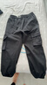 頂峰保羅（Dingfengbaoluo）休閑工裝褲子男士春夏季束腳寬松潮牌戶(hù)外運動(dòng)長(cháng)褲2098黑色4XL 曬單實(shí)拍圖