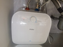 海爾（Haier）國家補貼11升小廚寶電熱水器FCW 金剛無(wú)縫膽 一級能效節能2200W速熱儲水式家用廚房臺下小型熱水寶 曬單實(shí)拍圖
