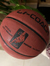 中考比賽訓練籃球室內外水泥地真皮7號6號5學(xué)生兒童耐磨高彈籃球 6號【紅棕色】中考專(zhuān)用 曬單實(shí)拍圖