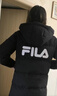 FILA斐樂(lè )官方男女長(cháng)款羽絨服冬情侶款寬松休閑簡(jiǎn)約連帽保暖外套 曬單實(shí)拍圖