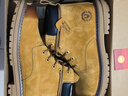 馬登美式獵裝大黃靴男士馬丁靴2026秋冬新款加絨男鞋做舊中幫工裝靴子 沙漠黃 44 曬單實(shí)拍圖