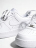 耐克NIKE女空軍一號AF1 運動(dòng)鞋DD8959-100白37.5 曬單實(shí)拍圖