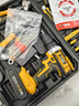 光宸手電鉆充電鉆家用組合工具箱套裝維修套裝電動(dòng)螺絲刀五金工具箱 升級全身包膠21V鋰電118件套 曬單實(shí)拍圖