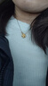 周六福足金四葉草黃金吊墜女款38婦女節禮物定價(jià)A0410609不含鏈約0.94g 曬單實(shí)拍圖