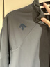 迪桑特（DESCENTE）TRAINING系列綜訓健身男士立領(lǐng)夾克梭織上衣新品 CC-炭灰色 L (175/96A) 曬單實(shí)拍圖