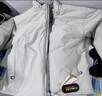 RESTICK【班班TW】CORDURA133GSM金標P棉防寒棉服外套PrimaLoft棉衣冬季 灰白-133GSM金標P棉 抗寒-10℃ 更保暖 S 曬單實(shí)拍圖