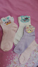 紅豆女童襪子春夏薄款透氣網(wǎng)眼兒童中筒襪寶寶大童女孩a類(lèi)棉襪童襪 曬單實(shí)拍圖