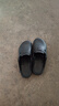 果洛菲勃肯鞋男夏季包頭拖鞋外穿情侶涼拖鞋懶人一腳蹬女 黑色  38-39  曬單實(shí)拍圖
